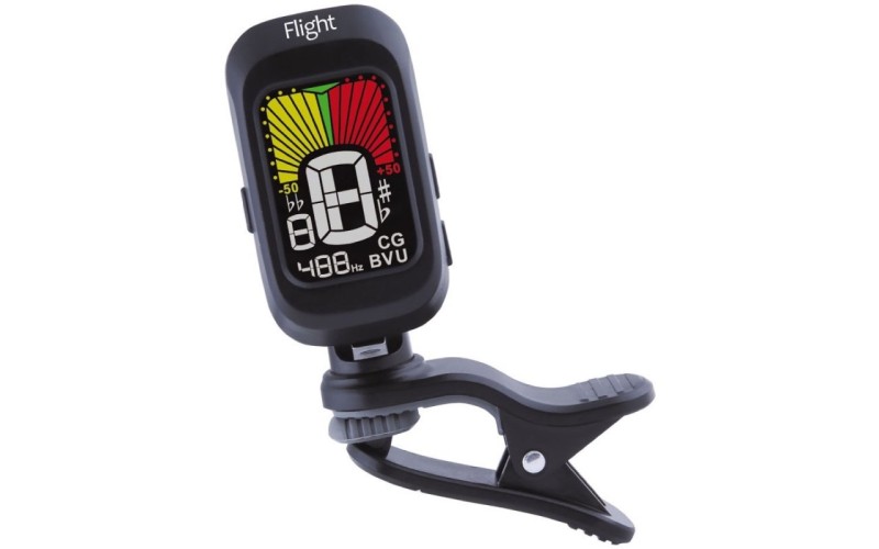 FLIGHT FTC-33 - хроматический тюнер-прищепка