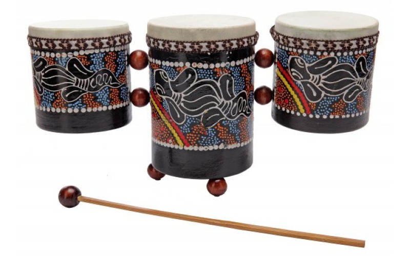 FLIGHT FTD-35 - тройной барабан на подставке