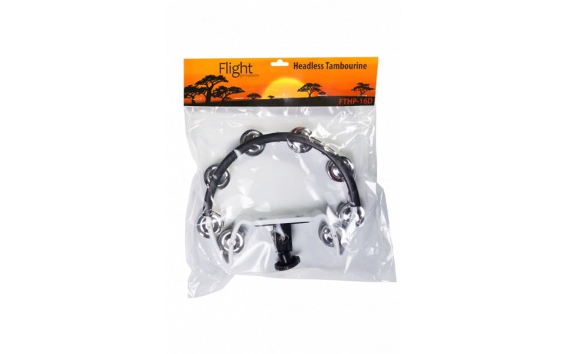 FLIGHT FTHP-16D - пластиковый тамбурин, 16 джинглов