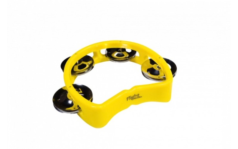 FLIGHT FTHP-4 - пластиковый тамбурин, 4 джингла
