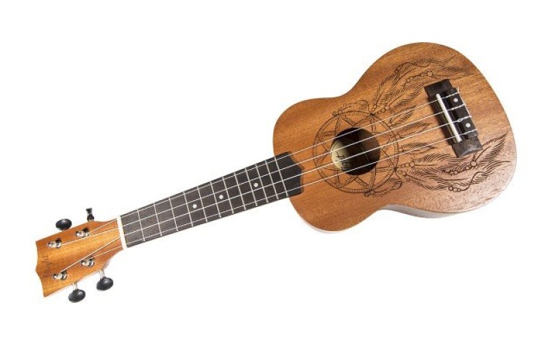 FLIGHT NUS 350 DC - укулеле, сопрано, чехол в комплекте