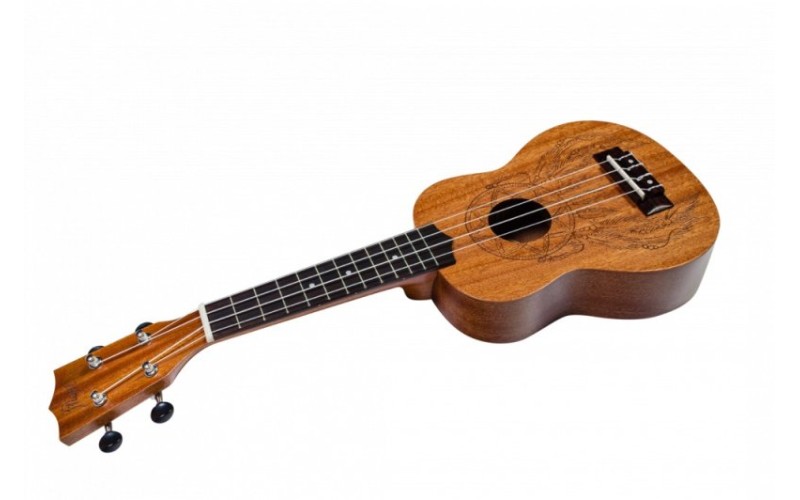 FLIGHT NUS 350 DC - укулеле, сопрано, чехол в комплекте