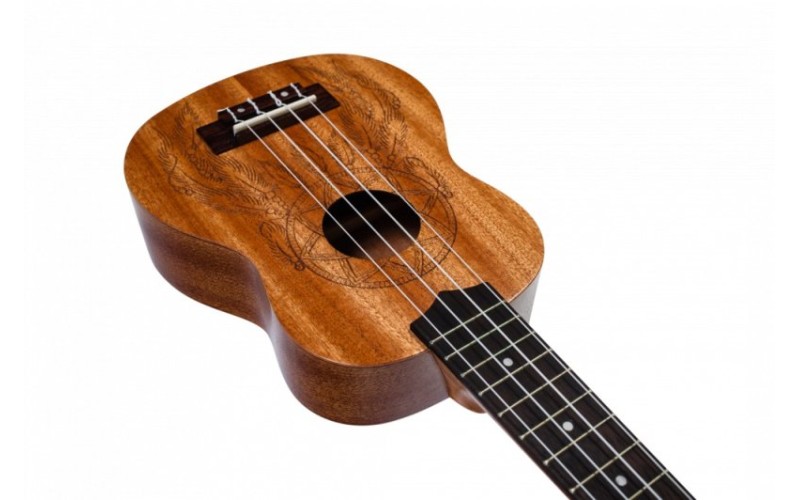 FLIGHT NUS 350 DC - укулеле, сопрано, чехол в комплекте