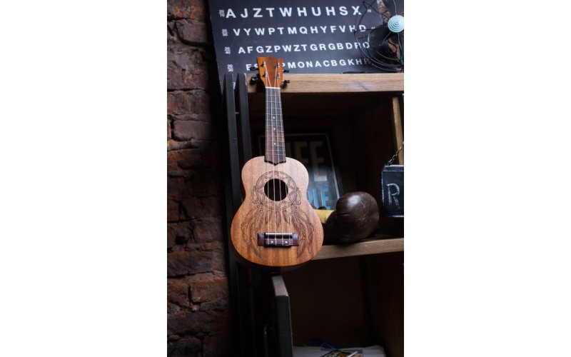 FLIGHT NUS 350 DC - укулеле, сопрано, чехол в комплекте