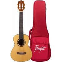 FLIGHT SOPHIA C SOLID TOP - укулеле концерт, верхняя дека массив ель, чехол
