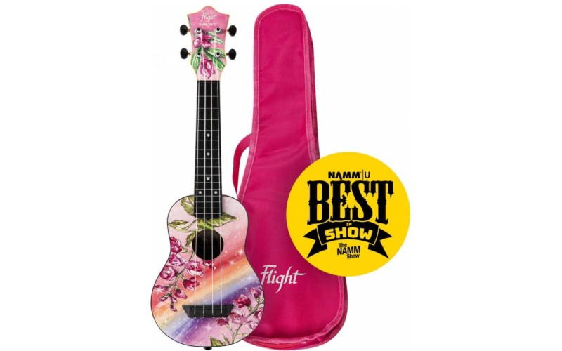 FLIGHT TUS ALYONA SHVETZ Укулеле сопрано, подписная модель, Алена Швец
