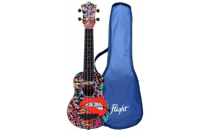 FLIGHT TUS PAPIN OLIMPOS Укулеле сопрано, подписная серия Папин Олимпос