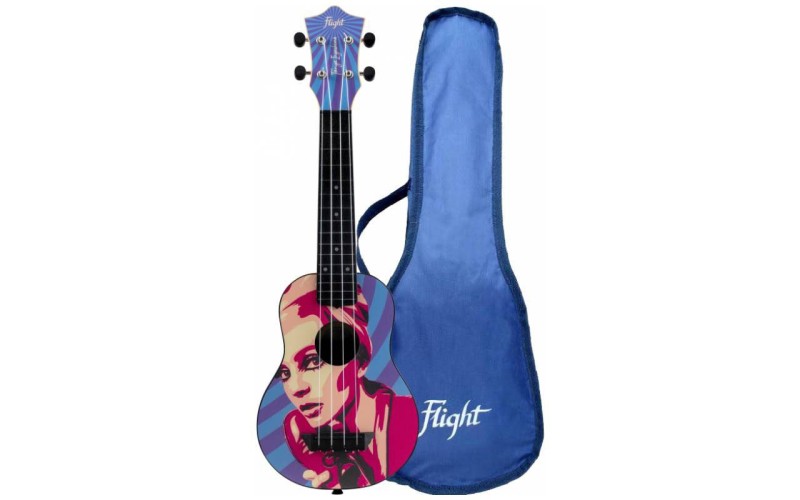 FLIGHT TUS TATIANA Укулеле сопрано, подписная серия Татьяна Инюшина
