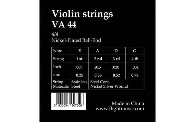 FLIGHT VA44 - струны для скрипки 4/4