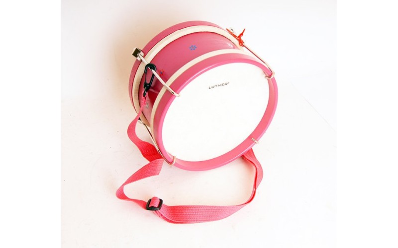 Lutner FLT-KTYG-1A Детский барабан розовый, диаметр 22см