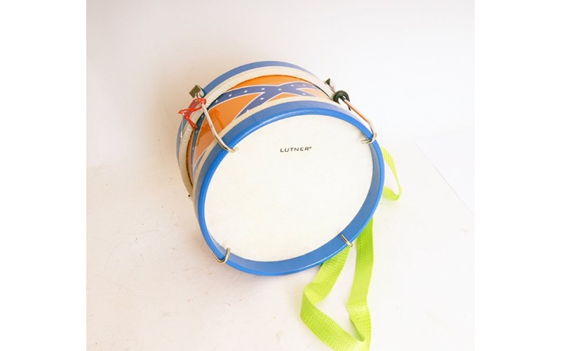 Lutner FLT-KTYG Детский барабан сине-белый диаметр 22см