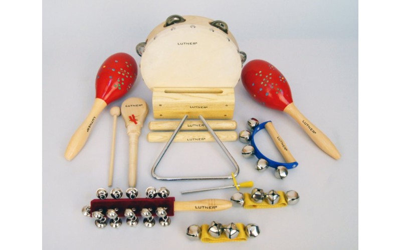 FLT-LT9 Набор перкуссии 9 предметов в чехле, Lutner