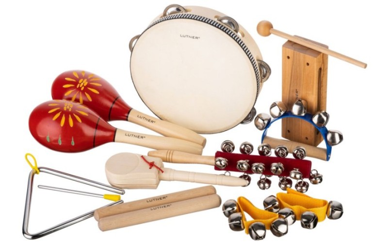 FLT-LT9 Набор перкуссии 9 предметов в чехле, Lutner