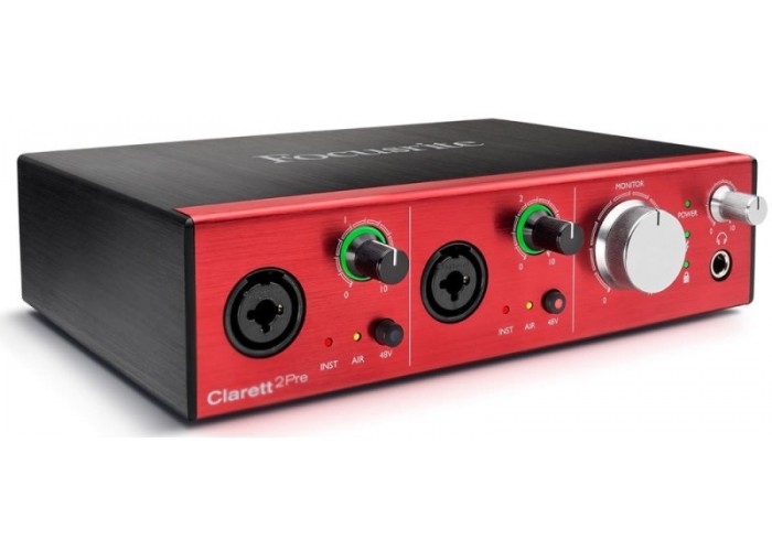 FOCUSRITE Clarett 2Pre USB интерфейс, 10 входов/4 выхода