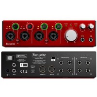 FOCUSRITE Clarett 4Pre - Thunderbolt интерфейс, 18 входов, 8 выходов