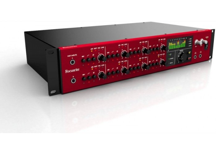 FOCUSRITE Clarett 8PreX - Thunderbolt интерфейс, 26 входов, 28 выходов