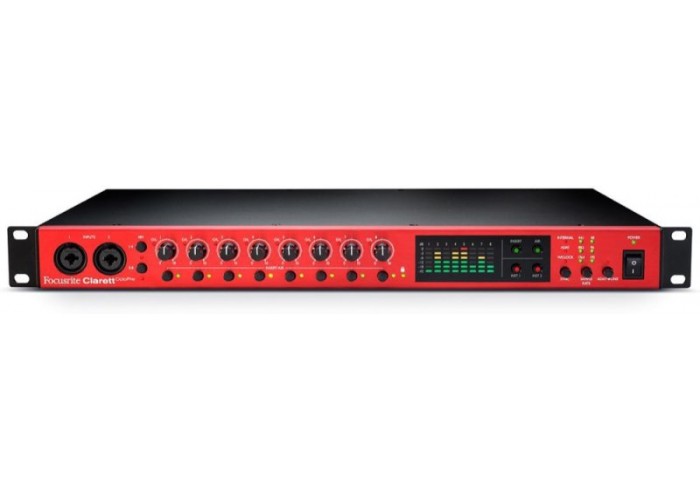 FOCUSRITE Clarett OctoPre 8-канальный микрофонный предусилитель, технология Air, 192кГц, ADAT