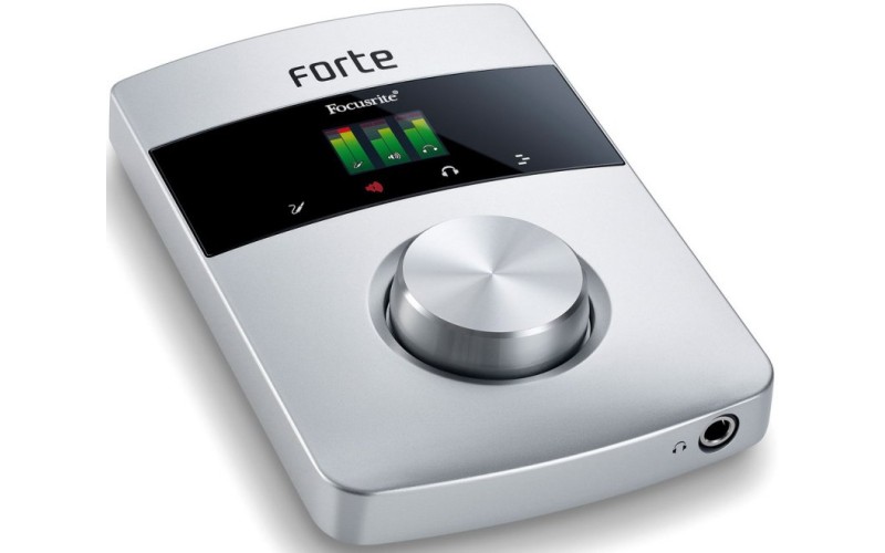 FOCUSRITE FORTE Компактный USB-аудиоинтерфейс премиум-класса
