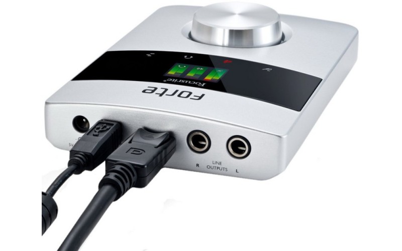FOCUSRITE FORTE Компактный USB-аудиоинтерфейс премиум-класса
