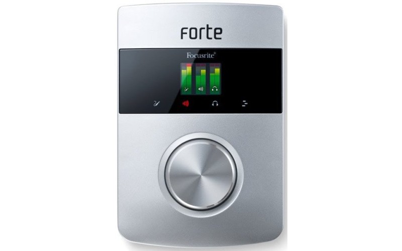 FOCUSRITE FORTE Компактный USB-аудиоинтерфейс премиум-класса