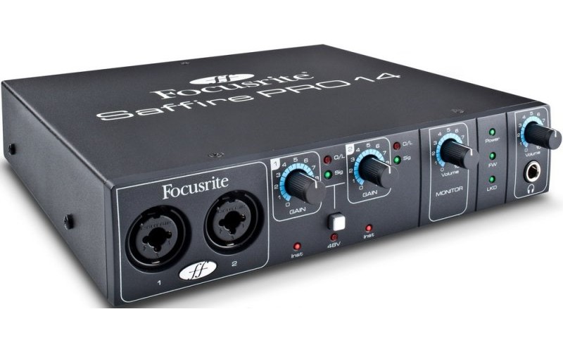 FOCUSRITE Saffire PRO 14 - FireWire интерфейс