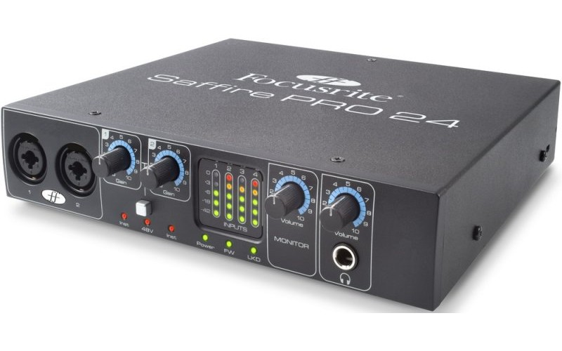 FOCUSRITE Saffire PRO 24 - Firewire-интерфейс