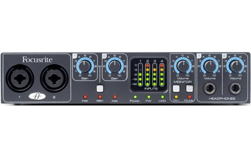 FOCUSRITE Saffire PRO 24 DSP - Firewire-интерфейс