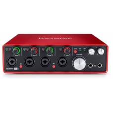 FOCUSRITE Scarlett 18i8 2nd Gen - USB аудио интерфейс, 18 входов, 8 выходов