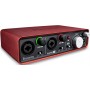 FOCUSRITE Scarlett 2i2 - аудио интерфейс usb