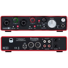 FOCUSRITE Scarlett 2i4 2nd Gen - USB аудио интерфейс, 2 входа, 4 выхода