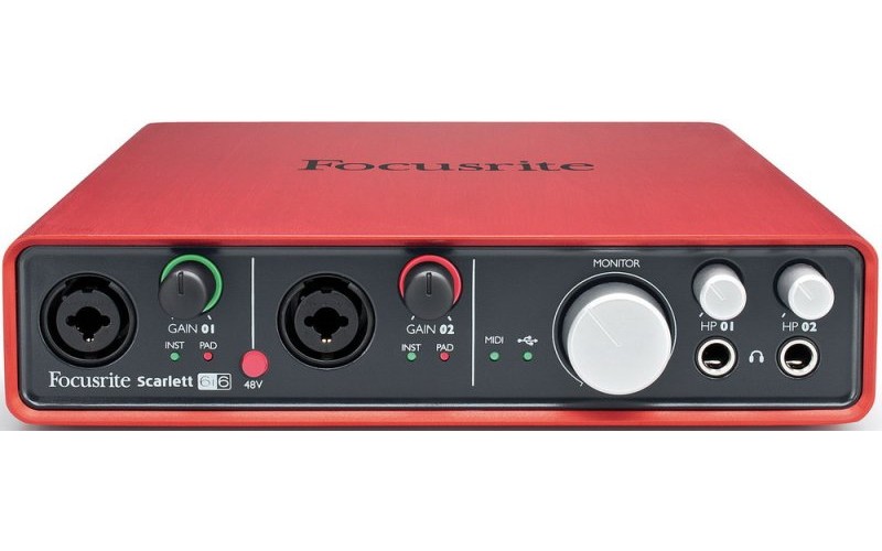 FOCUSRITE Scarlett 6i6 - usb audio интерфейс