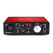 FOCUSRITE Scarlett Solo 2nd Gen - USB аудио интерфейс, 2 входа, 2 выхода