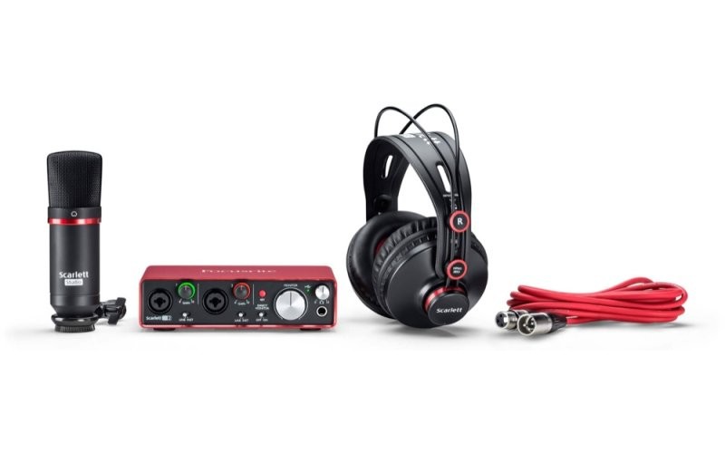 FOCUSRITE Scarlett Studio 2nd Gen - студийный комплект (Scarlett 2i2, наушники, микрофон, ПО)