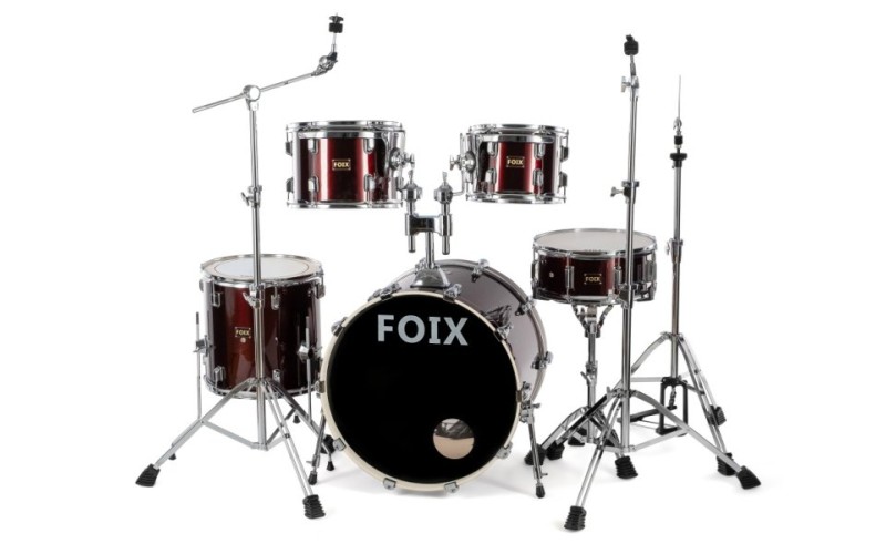 Foix DF-21L07 Барабанная установка, красная