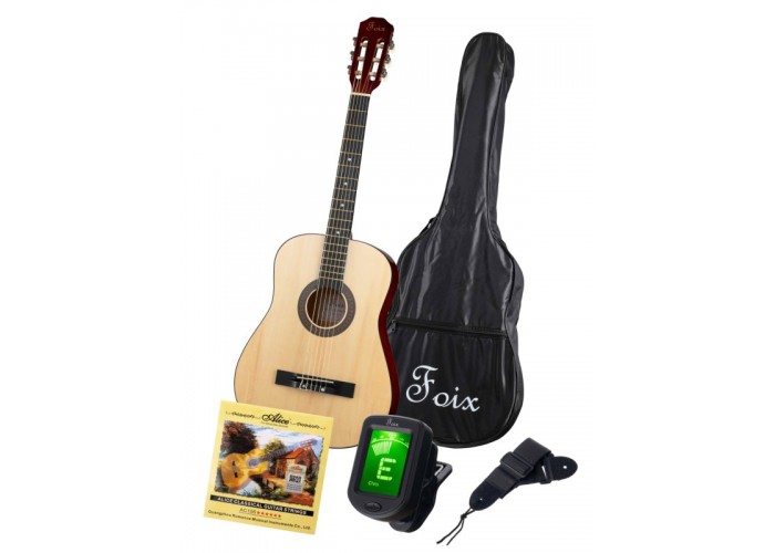 Foix FCG-2038CAP-NA Классическая гитара+Аксессуары, натуральная