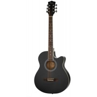 Foix FFG-1039BK Акустическая гитара, черная, с вырезом
