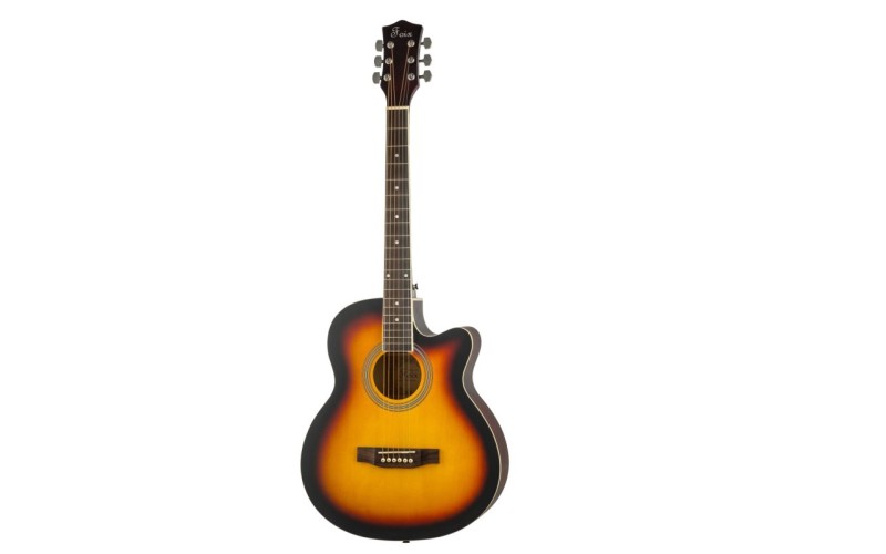 Foix FFG-1040SB Акустическая гитара, санберст, с вырезом