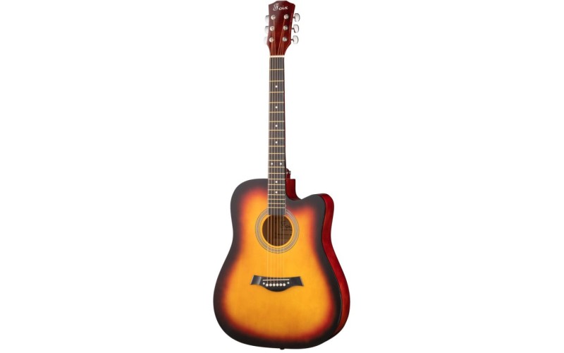 Foix FFG-4101C-SB Акустическая гитара, с вырезом, санберст