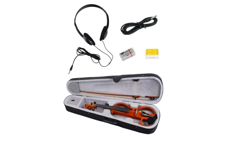 Foix HVE/HVE-06C Электроскрипка, с футляром и смычком