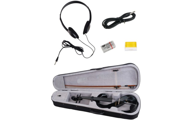 Foix HVE/HVE-06K Электроскрипка, с футляром и смычком
