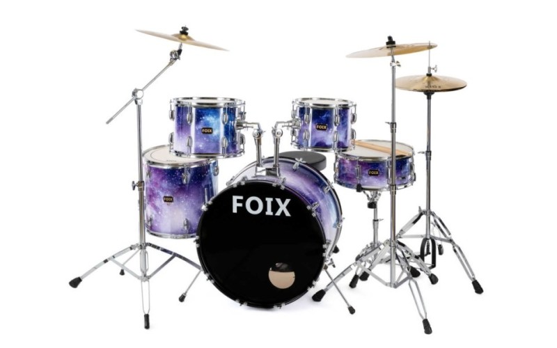 Foix LH-21H10 Барабанная установка, фиолетовая