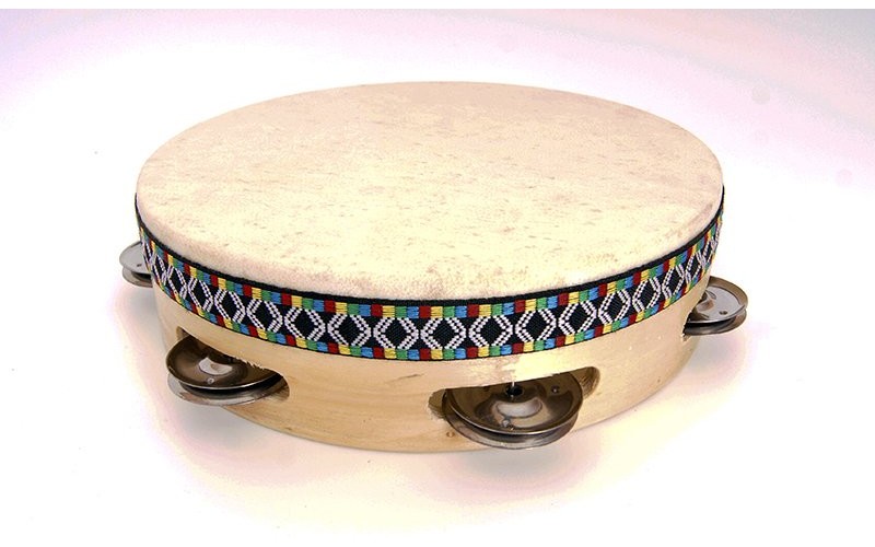 Gardenia HT08 Бубен, натуральная кожа, 8