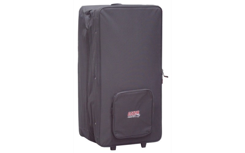 GATOR G-PAR 64LED8 - Нейлоновый кейс для 8-ми световых приборов типа ПАР64, колёса, выдвижная ручка