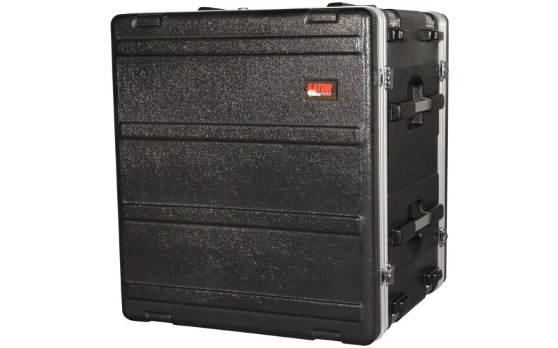 GATOR G-SHOCK-12L - рэковый кейс с антиударной подвеской, 12U, пластик, вес 15,4кг