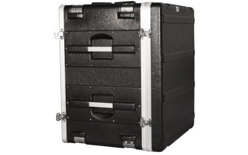 GATOR G-SHOCK-12L - рэковый кейс с антиударной подвеской, 12U, пластик, вес 15,4кг