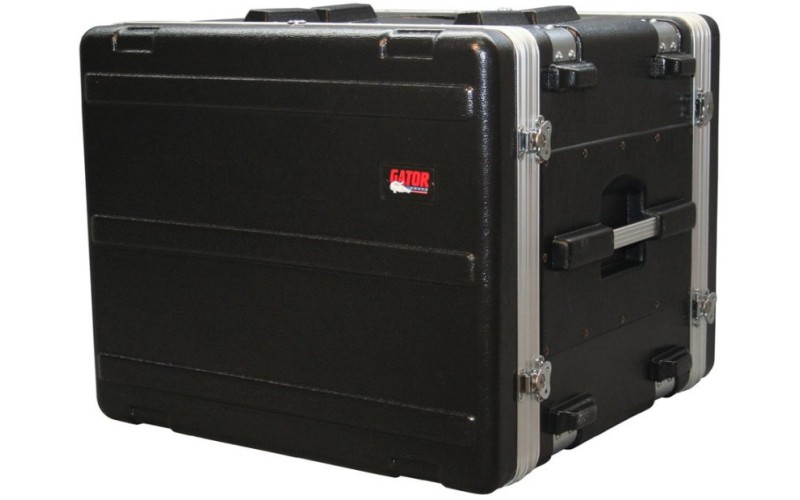 GATOR G-SHOCK-8L - рэковый кейс с антиударной подвеской, 8U, пластик, вес 13,14кг
