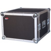 GATOR G-TOUR 8U - рэковый флайт-кейс, 8 U, ,дерево,черный, вес 16,98кг