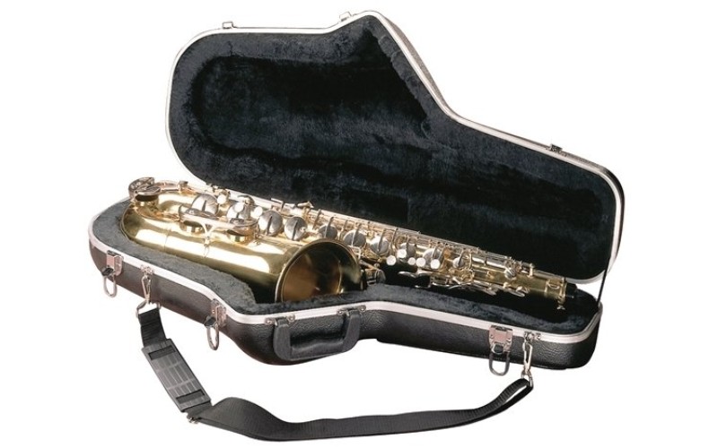 GATOR GC-TENOR SAX - пластиковый кейс для тенор-саксофона, чёрный, вес 2,94 кг.