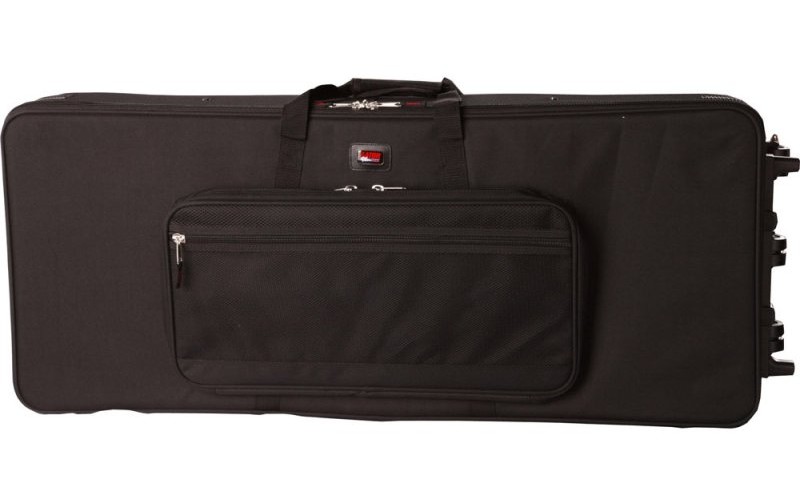 GATOR GK-61 - нейлоновый кейс с жесткой рамкой для клавиш, 61кл., с колесами, вес 10,01кг