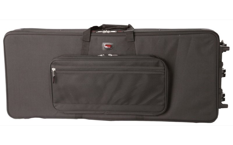 GATOR GK-76 - нейлоновый кейс с жесткой рамкой для клавиш, 76кл., с колесами, вес 11,51кг